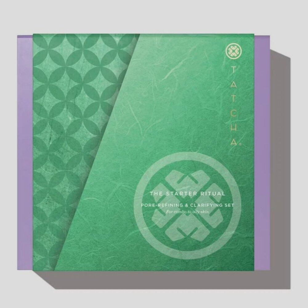 Tatcha The Starter Ritual Pore-Refining & Clarifying Set Water Cream $103 Value - Picture 3 of 6